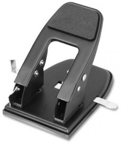 Officemate heavy duty 2-hole punch, padded handle, black, 50-sheet capacity for sale