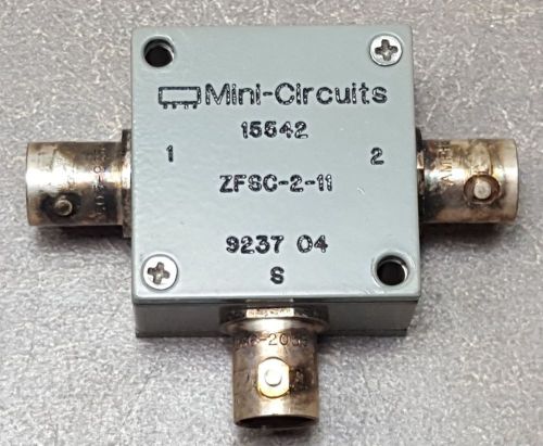 Mini-circuits 15542 zfsc-2-11 9237 04 for sale