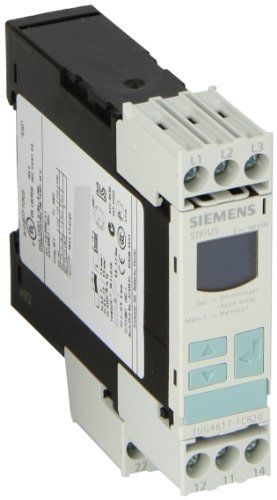 Siemens 3UG4617-1CR20 Monitoring Relay, Three Phase Voltage, Insulation