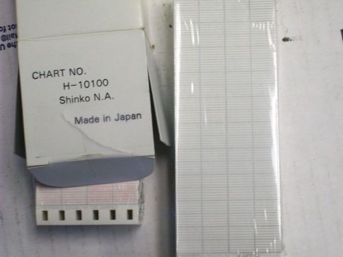 *NEW* SHINKO CHART PAPER MEDICAL INDUSTRIAL HR706 , H-10100