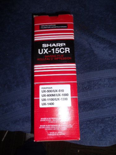 NIB Sharp UX-15CR Fax machine imaging film GENUINE