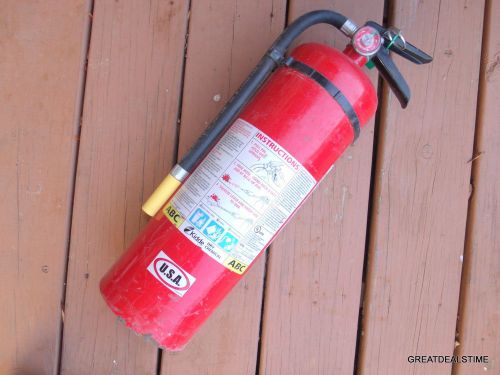 Pro  fire extinguisher kidde multipurpose drychemical rechargeable 10tcm-7 full for sale