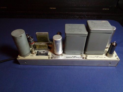 &#034;RARE&#034; Western Electric Co. Frequency Standard Made by American Time Prods.Co.