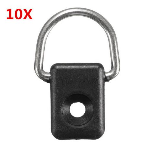 10Pcs D Ring Canoe Kayak Accessory For Outfitting Rigging Bungee