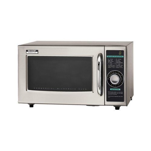 Sharp medium duty commercial microwave - 1000 watt - r21lcf for sale
