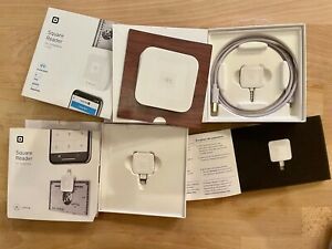 Square A-SKU-0485 Credit Card Chip Reader kit plus 2 Lightning Magstripe Readers