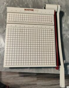 Boston 2612 Desktop Paper Cutter Guillotine 12&#034; x 12&#034; Trimmer Craft DIY