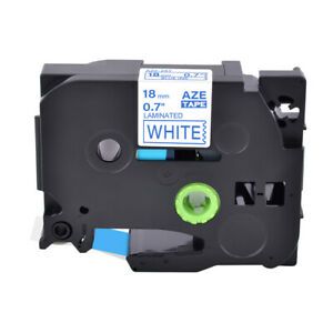 1PK Compatible Brother P-Touch TZ-243 TZe-243 Blue on White Label Tape 0.7&#034;