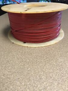 Plastic Twist Tie Spool Red 8 Pounds Total Weight