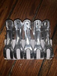 5 Pack Stainless Steal Clothing Oeg Clamp Chip Clip 4.33 Inches