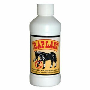 Rap Last with Sprayer 8 oz Prevents Horses Equine from Chewing Blankets Wraps