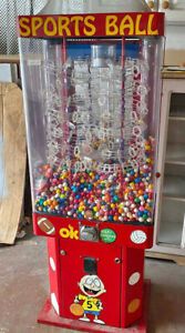 OK Sports Ball-Gumball Falls Vending Machine
