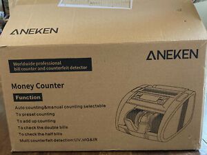 Aneken NX-580 Money Counter UV/MG/IR Counterfeit Detection Bill Counting Machine