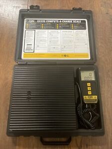 CPS CC220 Compute a Charge 220lb Electronic Refrigerant Charging /Recovery Scale