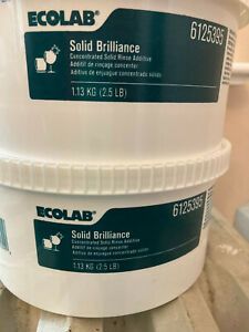 ecolab solid brilliance 2.5LB x4