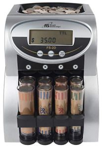 Commercial Coin Counter Sorter Machine Fast Sorting Digital LCD Money Change 2