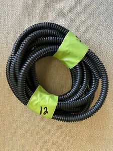 Wire loom 1/4 inch hi temp split loom. New leftover from roll. 12 ft. long