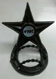FMC TECHNOLOGIES PUMP :BEAN PUMP - BUSINESS CARD or PHONE HOLDER - TEXAS STAR