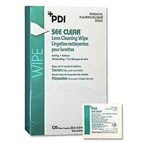 983See Clear Eye Glass Cleaning Wipes, White Unit (Pack of20) 1