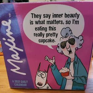 2021 Maxine Daily Humor - Full Color, Daily Desktop 365 Calendar