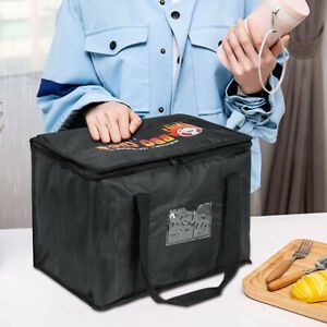 Waterproof Insulated Large Food Pizza Delivery Bags Thermal Warm Cold Bag +B US