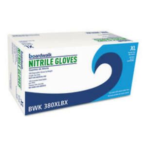 Boardwalk Disposable General-Purpose Nitrile Gloves, X-Large, Blue, 4 mil,
