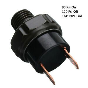1x 12V 90-120 PSI 1/4&#034; NPT End Air Compressor Tank Pressure Control Switch