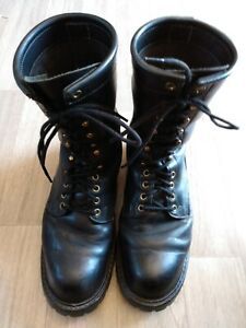 Hathorn Explorer Boots, Firefighting,Logging,Heavy Duty,Leather,Size 9, Awesome!