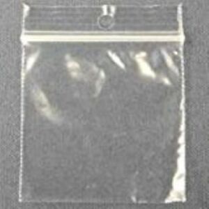4x4 Plastic Bag With Hang Hole  (100PK)