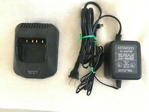 Genuine OEM Kenwood Model KSC-24 Rapid Desktop Charger - TK Series Radios