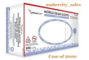 FLEXAL NITRILE EXAM GLOVES LATEX FREE NON-STERILE (Case of 2000) by Cardinal