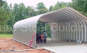 DuroSPAN Steel 30&#039;x20&#039;x15&#039; Metal Building DIY Home Shop Open Ends Factory DiRECT