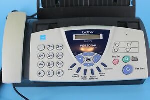 Brother FAX-575 Personal Fax Phone &amp; Copier Tested Works Great