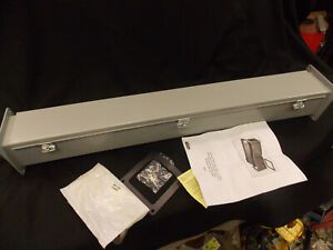 Hoffman F44W36 Wireway Straight Section Hinged 4&#034; x 4&#034; x 36&#034; Gasket + Hardware