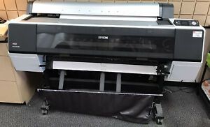 EPSON Stylus Pro 9900 Wide Format Printer WORKING Condition,with ink and paper!