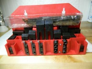 52 Piece Step Block &amp; Clamp Set 5/16-18 Stud Thread 3/8&#034; T-Slot 400-3375