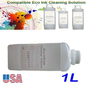 1L Compatible ECO Solvent Ink Cleaning Solution Suitable to All eco ink printers