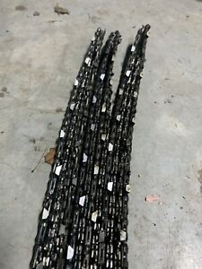 6 Used 24” Oregon Husqvarna Chainsaw Chains .50- 3/8” 84 Links
