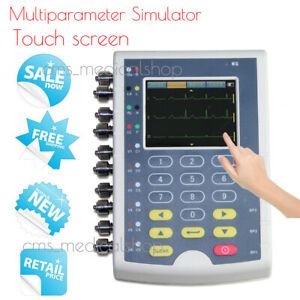 USA MS400 Multiparameter Simulator portable 12-lead ECG, Resp,Temp,2-IBP,4-IBP
