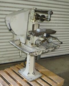 Benchmaster Horizontal Mill Model MH1 Milling Machine Table 18 x 6 Made in USA