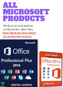 Office 365 pro plus32/64 NOTice Red DescriptionTo receive the product