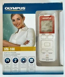 Olympus VN-100 74 Hours Digital Voice Recorder New NIP