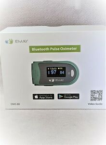 EMAY Sleep Oxygen Saturation Monitor | Records Oxygen &amp; Heart Rate Continuously