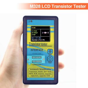 M328 Transistor Tester Diode Resistor Resistance Meter ESR Instrument LCR Meter