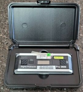 PRO 3600 DIGITAL LEVEL Precision Digital Protractor 13483321-1 Inclinometer