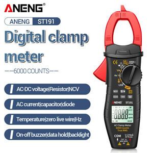 ANENG ST191 Clamp Meter High Precision True RMS 6000 Counts Clamp Multimeter