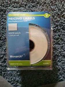 Monarch® Easy-Load 1136 Two-Line Pricemarker Labels, 5/8 x 7/8, W 028028674713