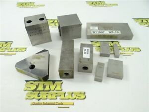 LOT OF ASSORTED WEBBER GAGE BLOCKS + ACCESSORIES &amp; FIXTURES