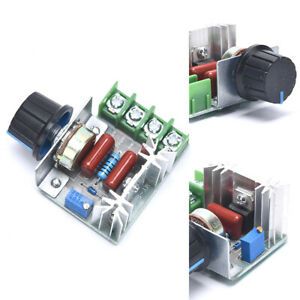 Dimmer 220V 2000W Speed Controller Dimmer Switch Electronic Voltage Regulato ek