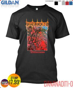 New 2021 Desultory Bitterness Death Metal Band Gift Gildan T-Shirt Size S to 2XL